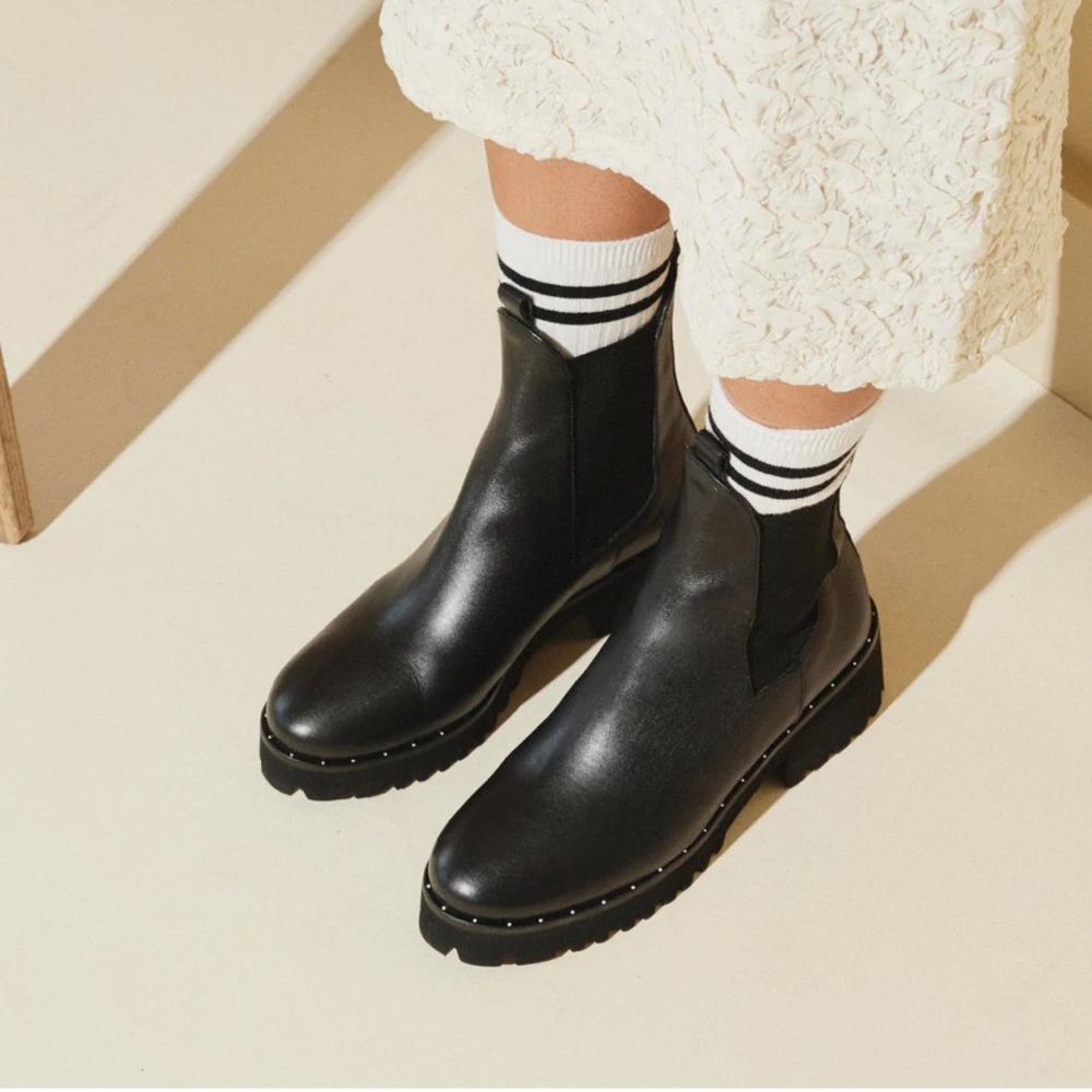 Freda Salvador Brooke boot Chelsea leather size 7.5